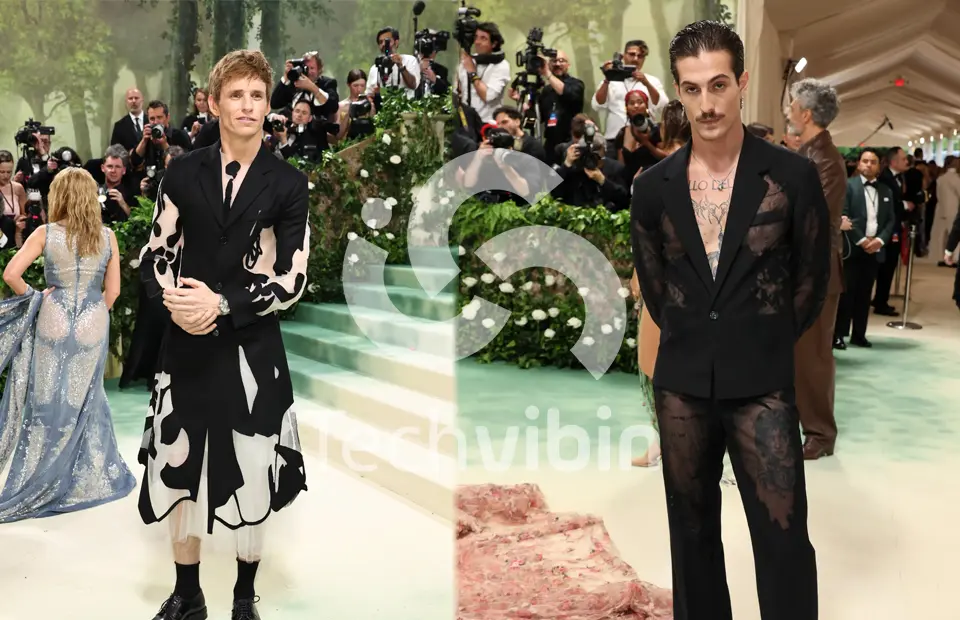 Male celebrity outfits Met Gala 2024